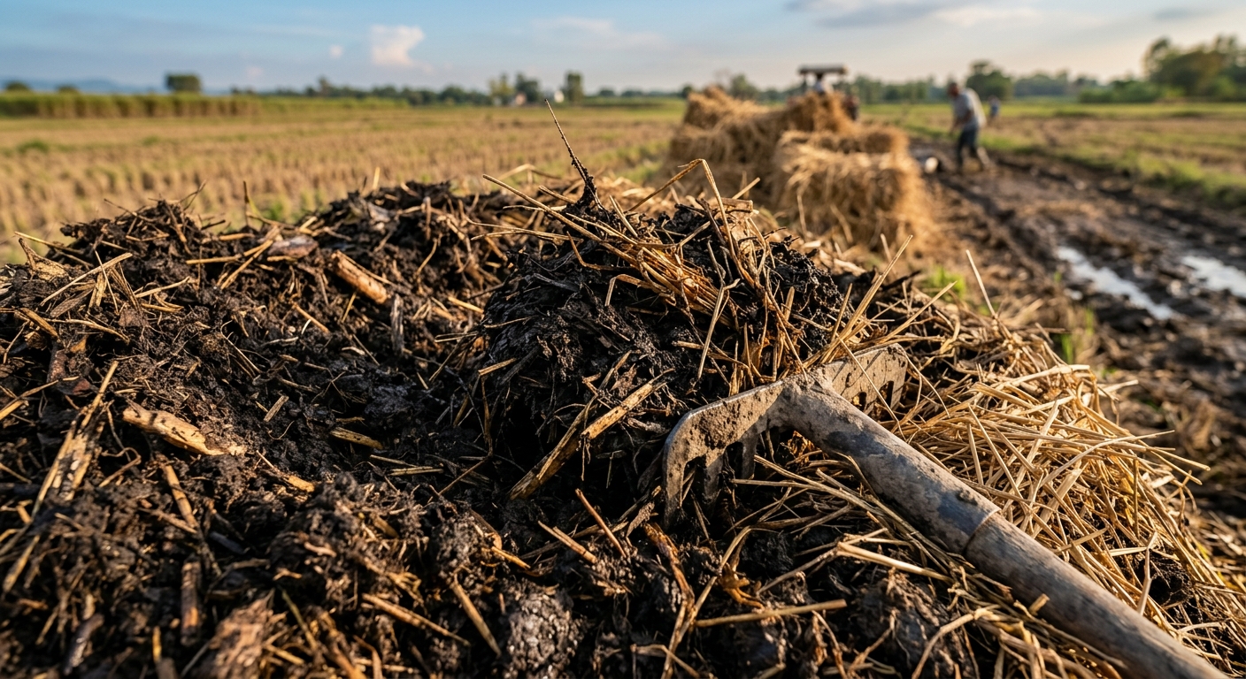 Organic Compost from Parali